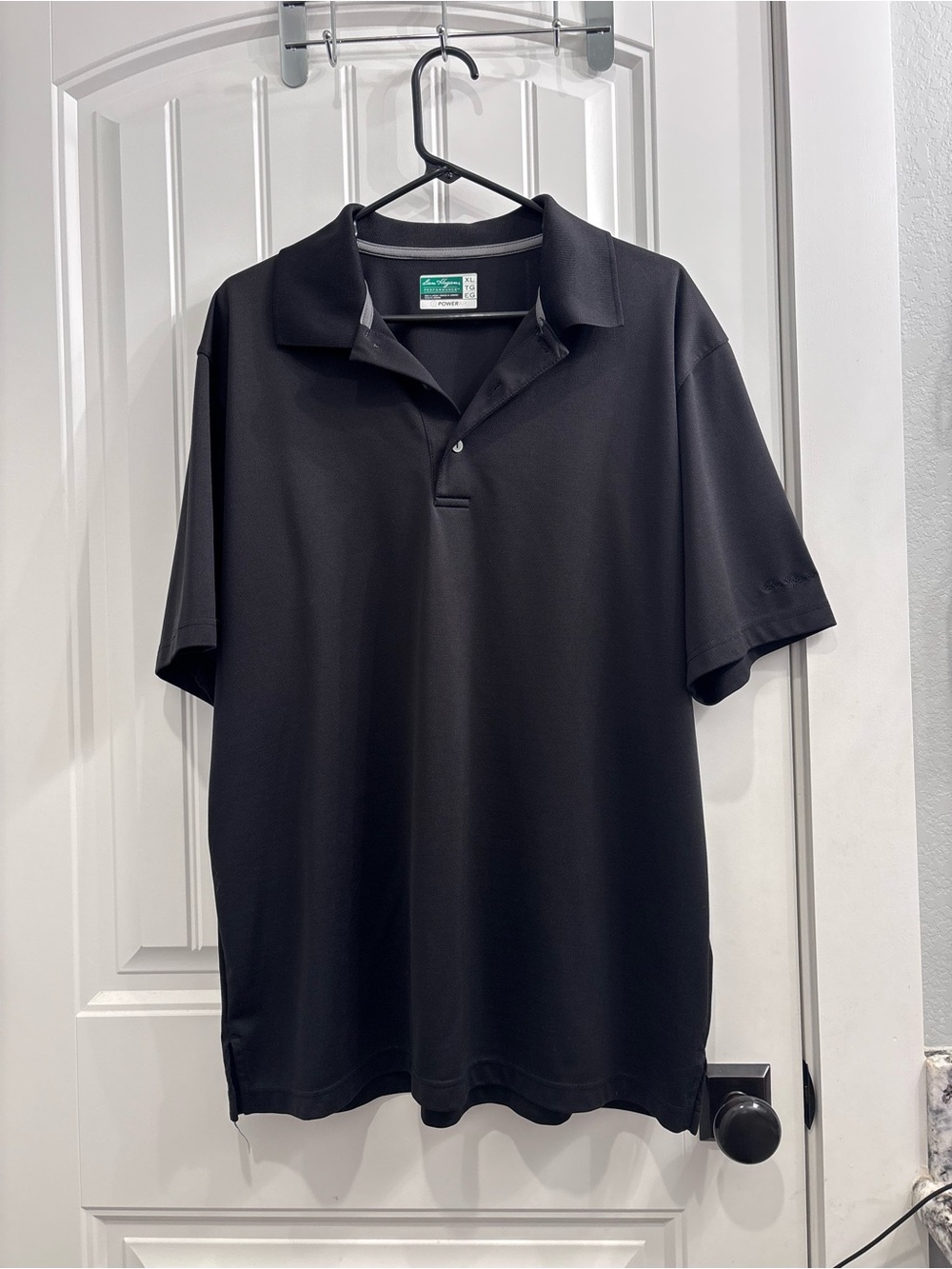 Hogan Black Men's Polo Shirt